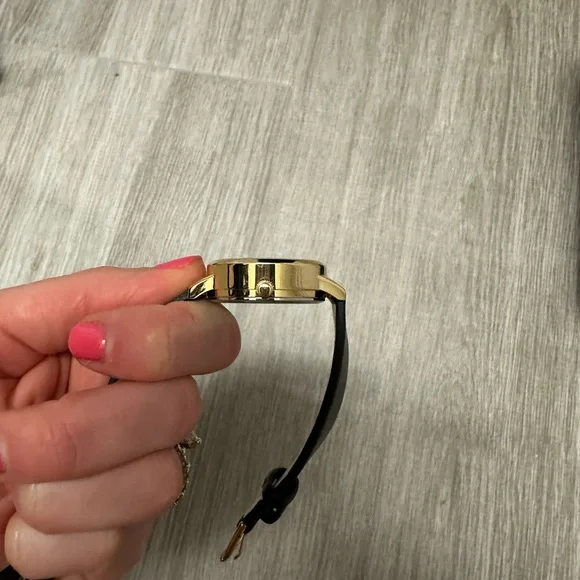 Olivia Burton black & gold bee watch - Picture 3 of 5